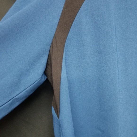 J.CREW BLUE BLACK NWT TUNIC BLOUSE TOP SIZE 20 - Picture 2 of 8